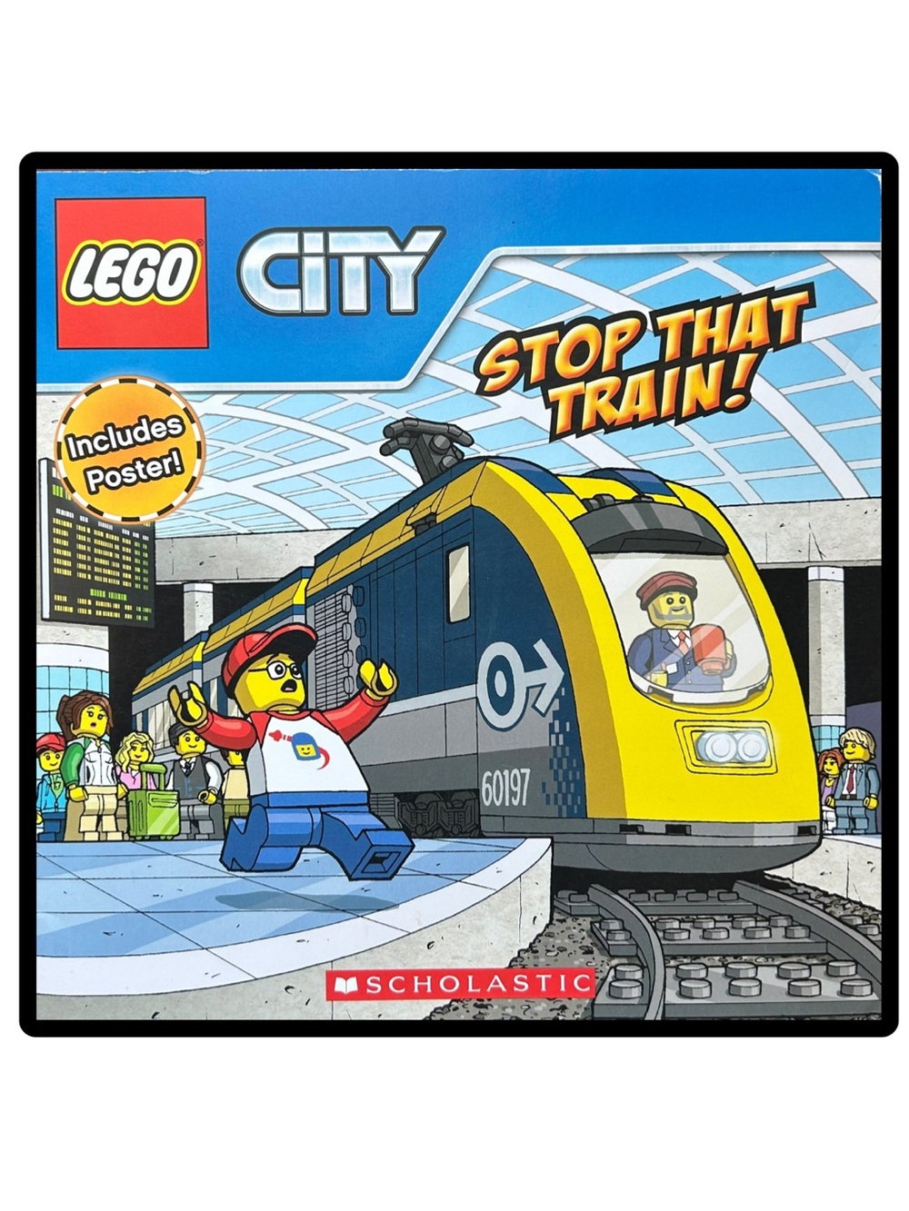BUNDLE & SAVE 🎉 LEGO City Stop That Train softcover Book